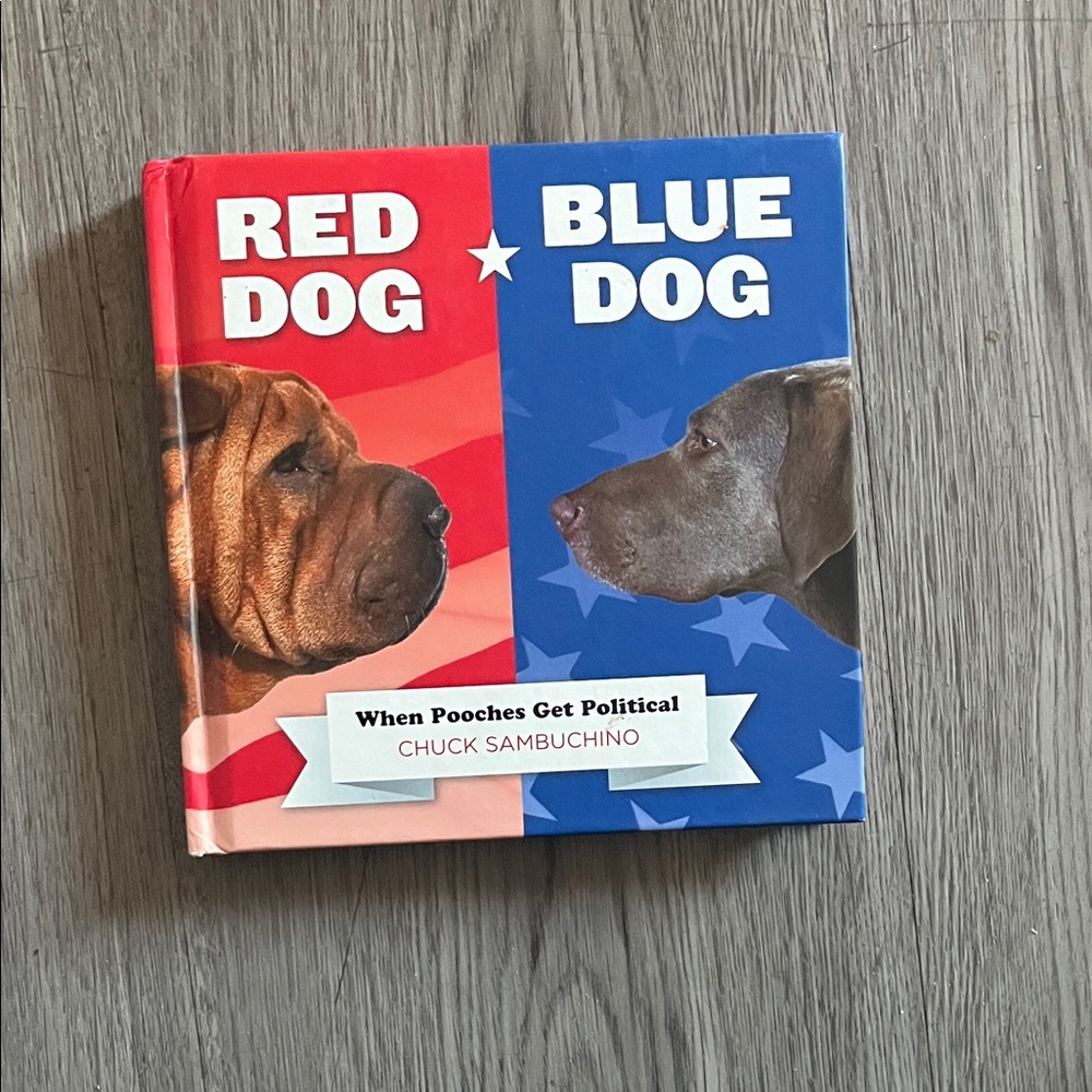 Red and Blue Dog Book by Chuck Sambuchino